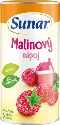 Sunar Rozpustný nápoj malinový