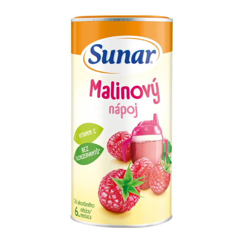 Sunar Rozpustný nápoj malinový