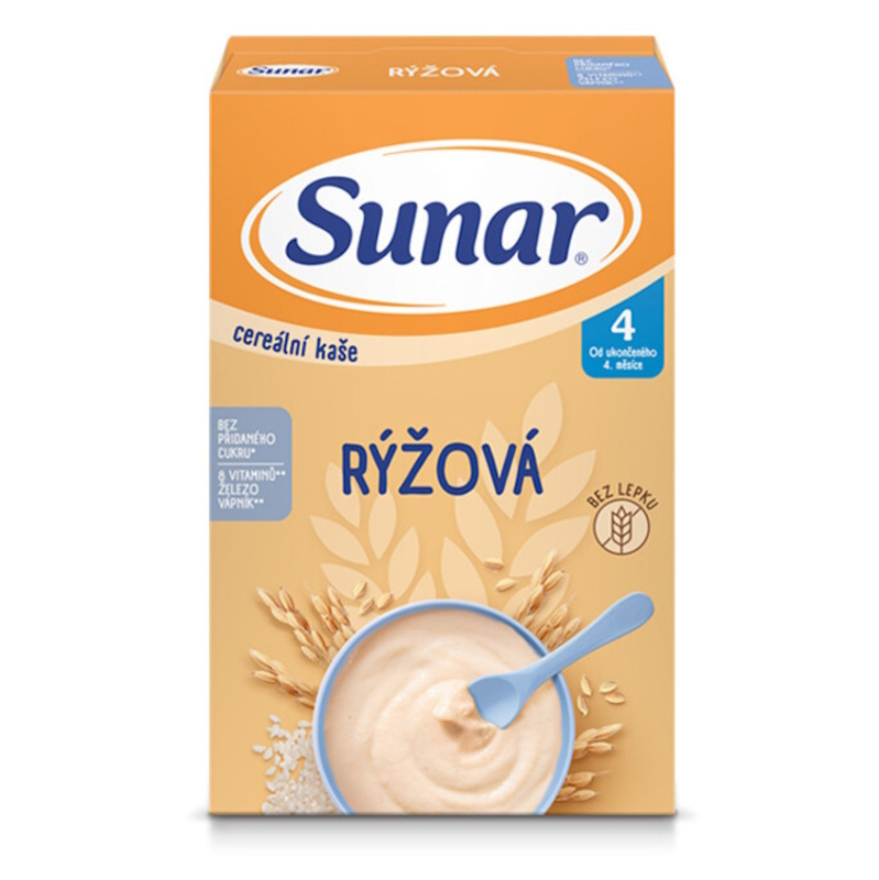 SUNAR Cereální kaše rýžová 210 g