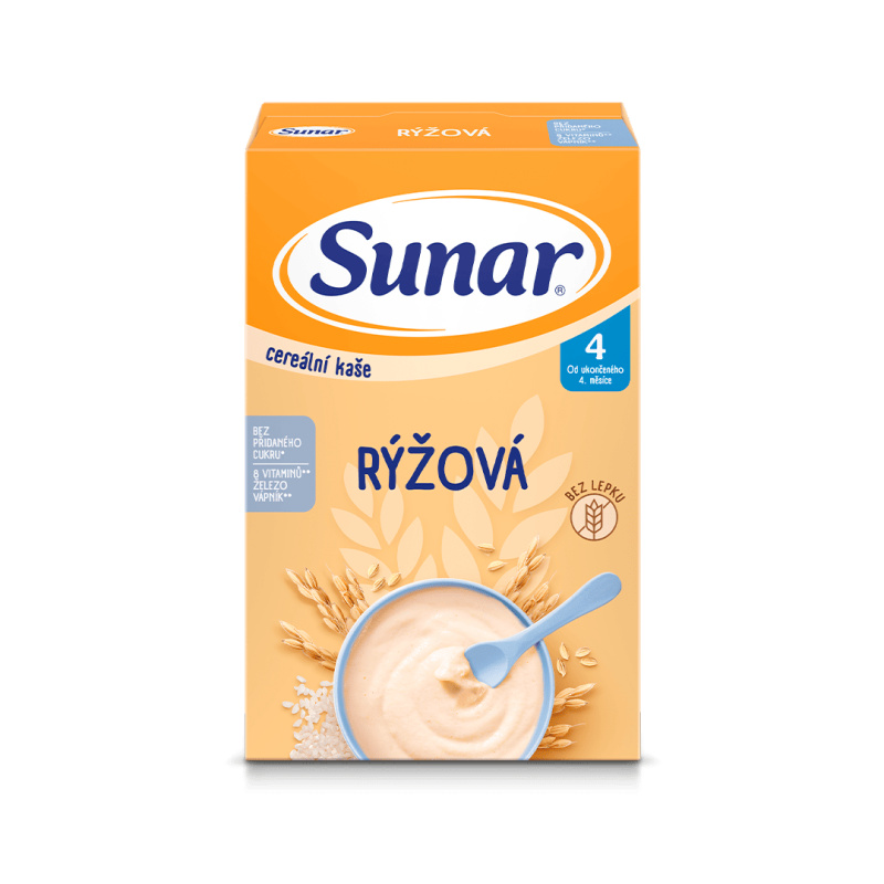 SUNAR Cereální kaše rýžová 210 g