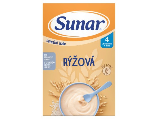 SUNAR Cereální kaše rýžová 210 g