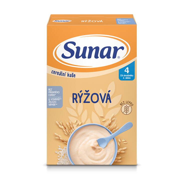 SUNAR Cereální kaše rýžová 210 g