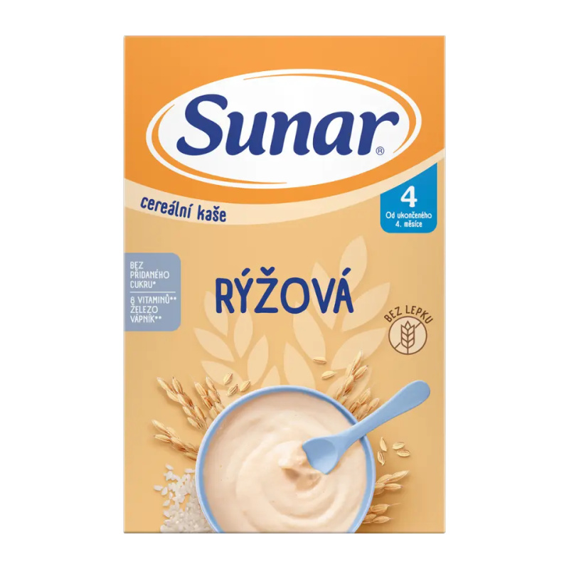SUNAR Cereální kaše rýžová 210 g