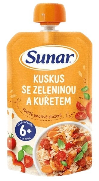 Sunar kuskus se zeleninou a kuřetem 120g