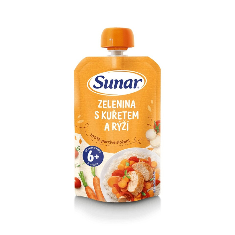 Sunar Kapsička zelenina s kuřetem a rýži