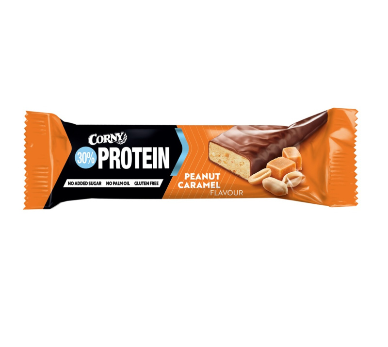 Corny Proteinová tyčinka 30% Arašídy-karamel