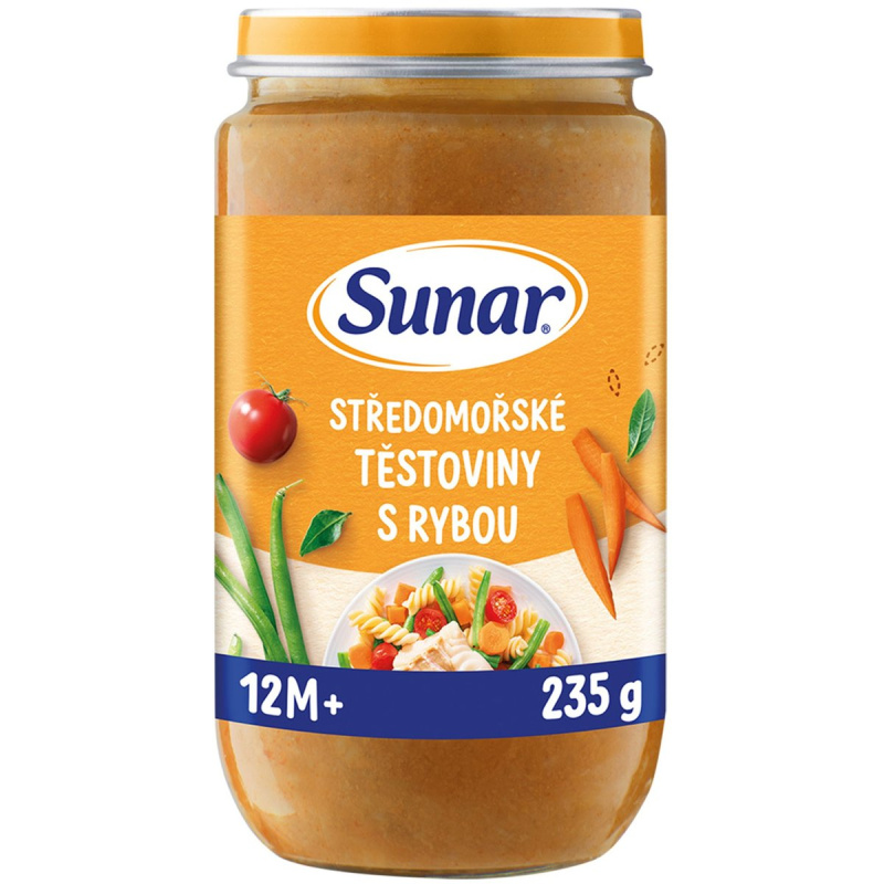 Sunar Příkrm středomořské těstoviny s rybou