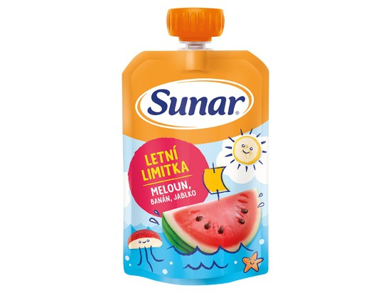 Sunar Kapsička jablko, banán, vodní meloun