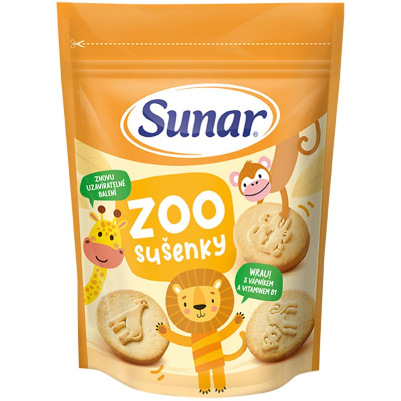 Sunar ZOO Dětské sušenky