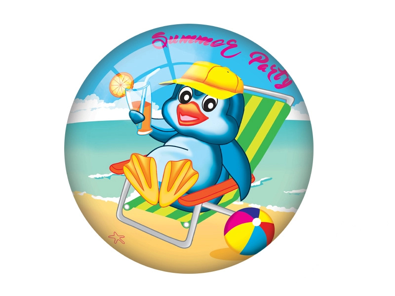 Dětský míč s veselým tučňákem 23 cm