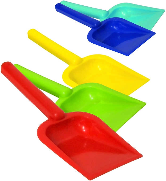 Dětská lopatka na písek 19 cm plastová (5 barev) - 1 kus