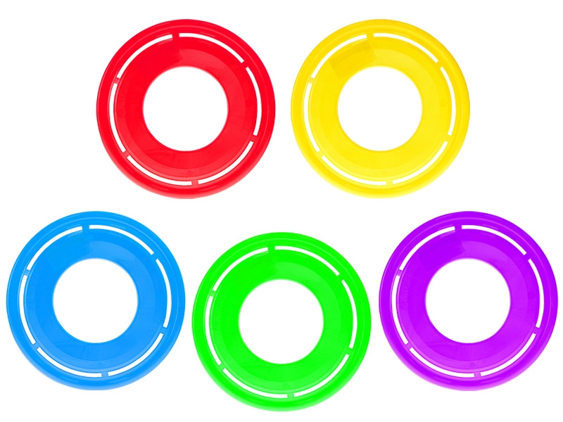 Létající kroužek 29 cm – odolný plastový házecí disk pro děti