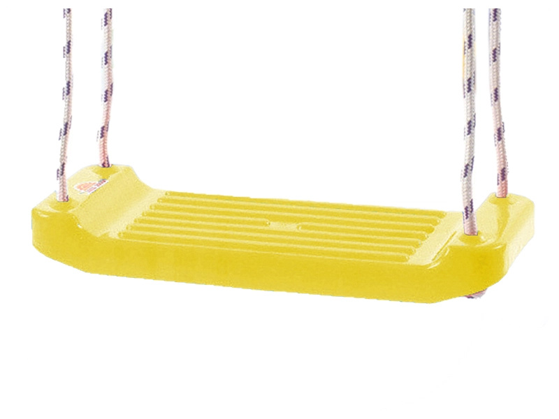 MAD houpačka žlutá závěsná 43 x 17 cm plastové prkénko