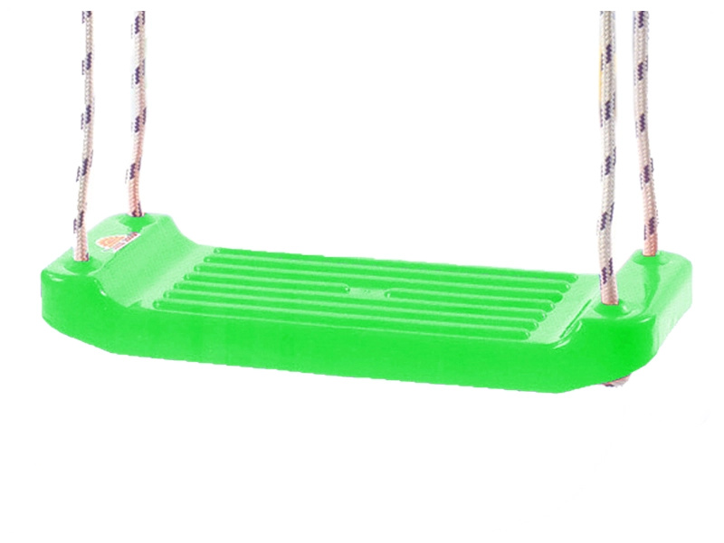 MAD houpačka zelená závěsná 43 x 17 cm plastové prkénko