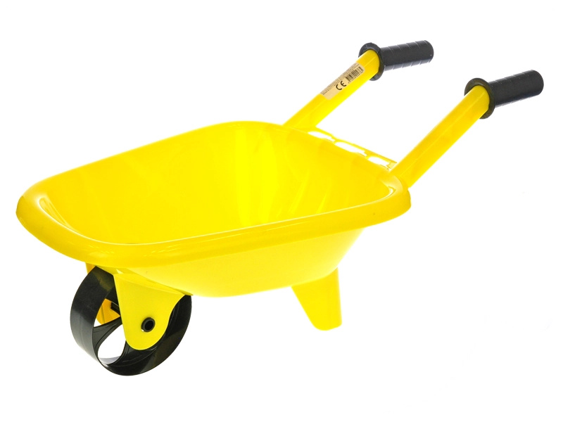 Plastové kolečko pro děti žluté 60 × 25 × 30 cm