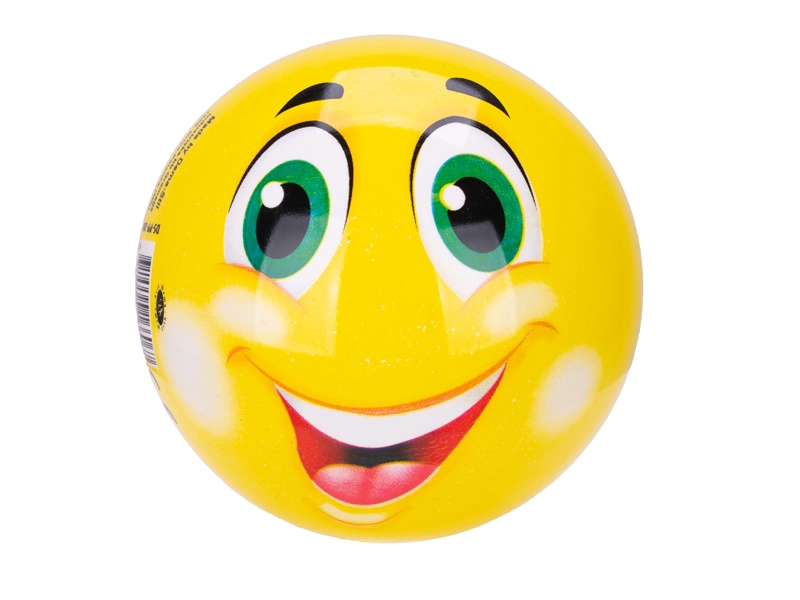 Míč 13 cm s obličejem