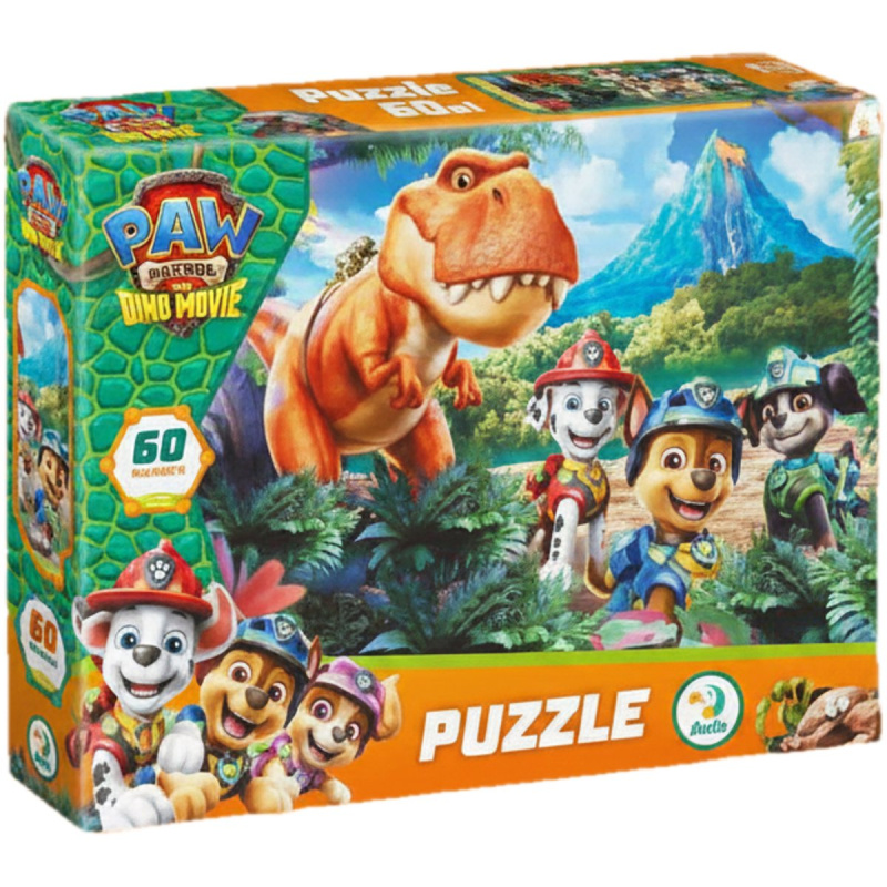 Dodo Paw Patrol Dino movie puzzle 60 dílků
