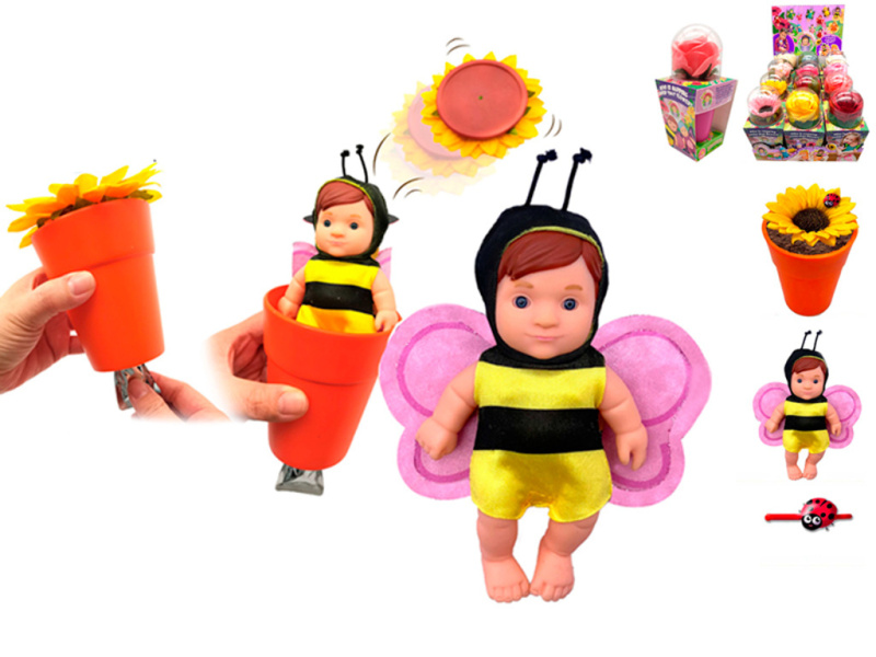 Miminko Babyblooms s doplňky a květinou 12druhů