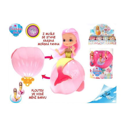 Mikro Oceana girls 8cm měnící barvu 