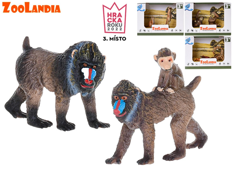 Sada figurek zvířátka s mládětem Zoolandia - 1 kus