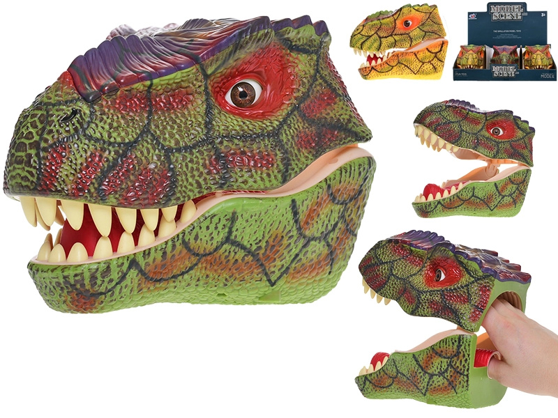 Maňásek dinosaurus pro děti 21 × 14 cm
