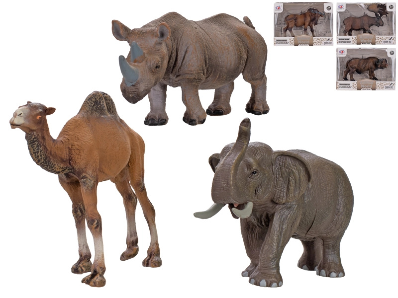 Zoolandia plastové figurky zvířat 11–13 cm, mix druhů