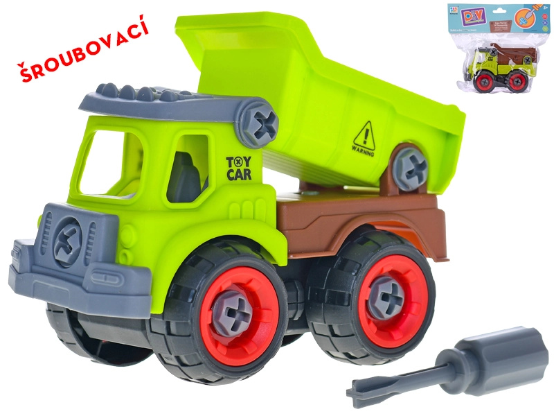 Šroubovací auto sklápěčka 14 cm