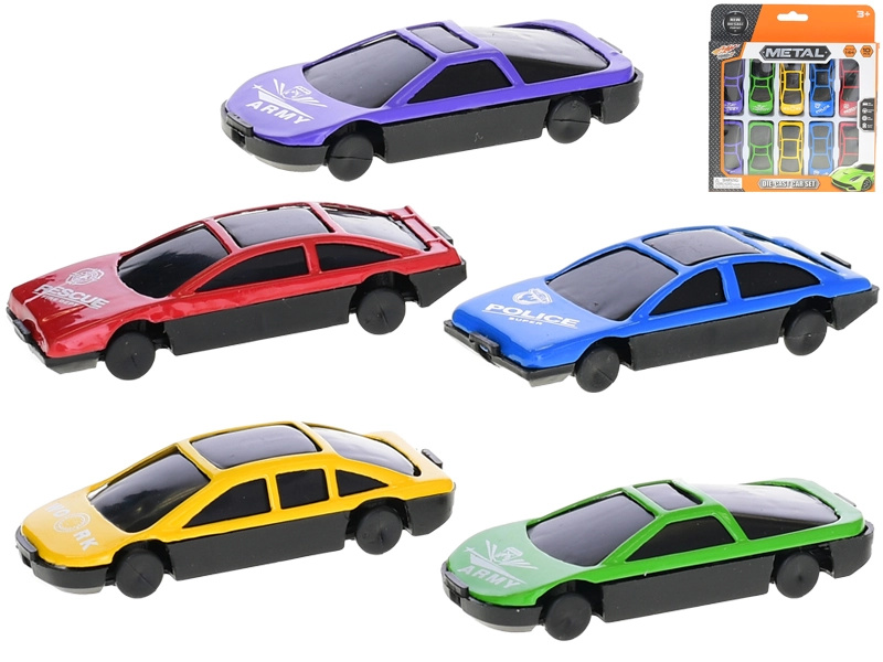Sada sportovních autíček 1:64, 10 ks