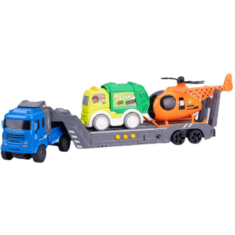 Mikro Nákladní auto s popeláři a vrtulníkem