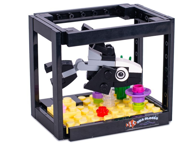 Mikro trading Stavebnice - Akvárium - 8 druhů