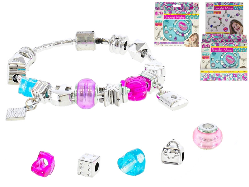 Kreativní náramek s přívěsky pro děti 6,5 cm