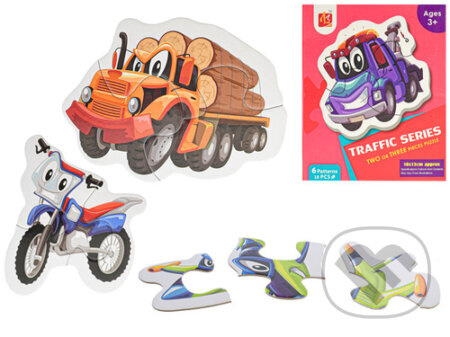 Puzzle dětské Dopravní prostředky - puzzle z kategorie Maxi dílky
