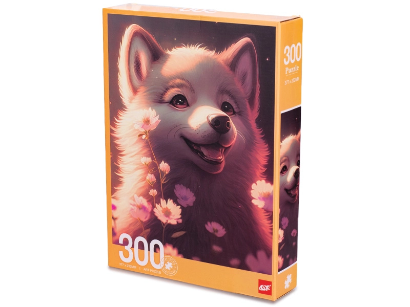 Puzzle 38x25cm liščí mláďátko 300 dílků