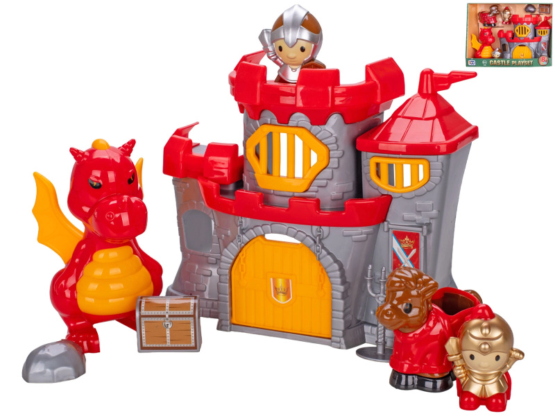 Drakův hrad – hrací set pro děti od 3 let