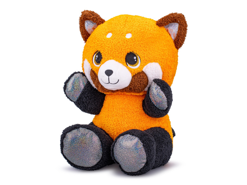 Plyšová panda červená 24 cm