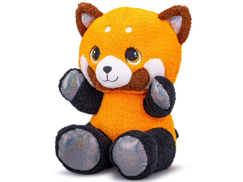 Plyšová červená panda 37 cm – sedící