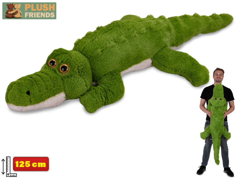 Plyšový krokodýl Plush Friends 125 cm