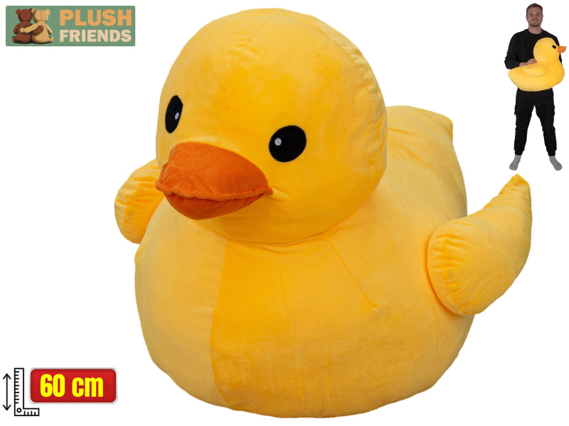 Plyšová kachna Plush Friends 60 cm