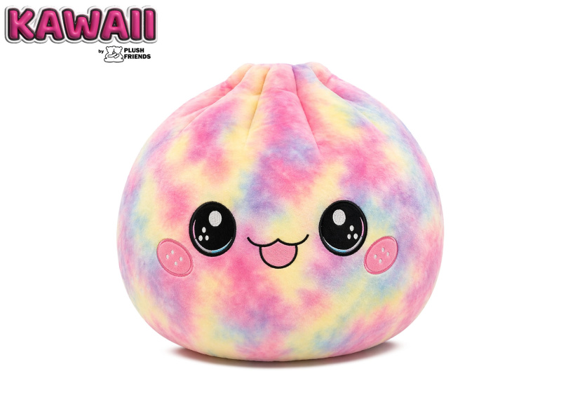 Plush Friends duhový plyšový Bao knedlíček 25 cm