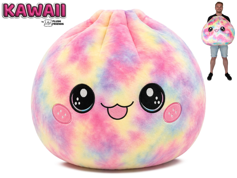 Duhový plyšový bao knedlíček 60 cm Plush Friends