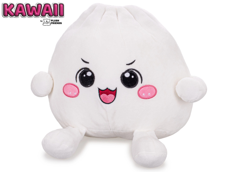 Plush Friends kawaii plyšový bao knedlíček jásající 25 cm - 1 kus