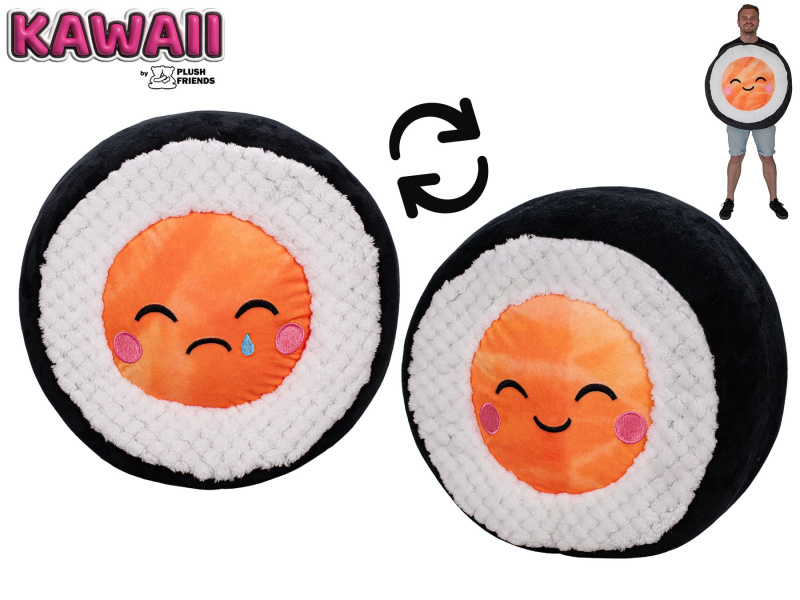 Plyšové sushi losos 60 cm Plush Friends Kawaii