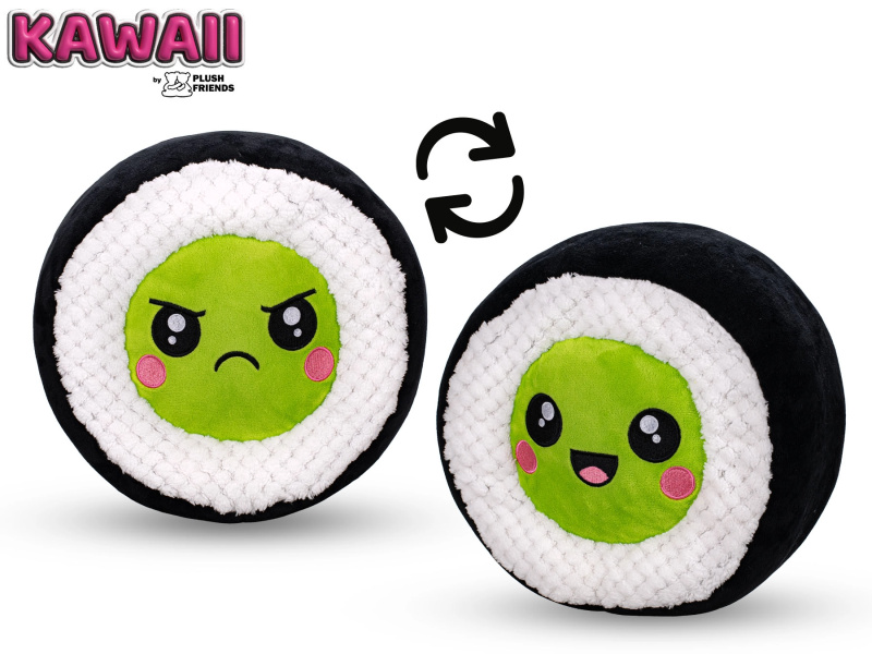 Plush Friends Kawaii plyšové sushi avokádo 25 cm - 1 kus