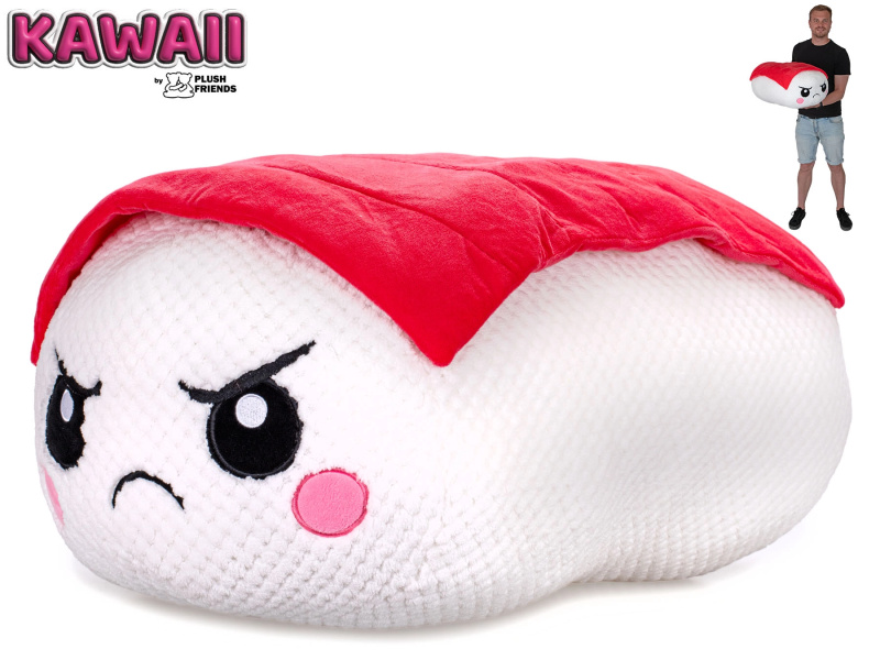 Plush Friends Kawaii plyšové sushi nigiri tuňák 60 cm