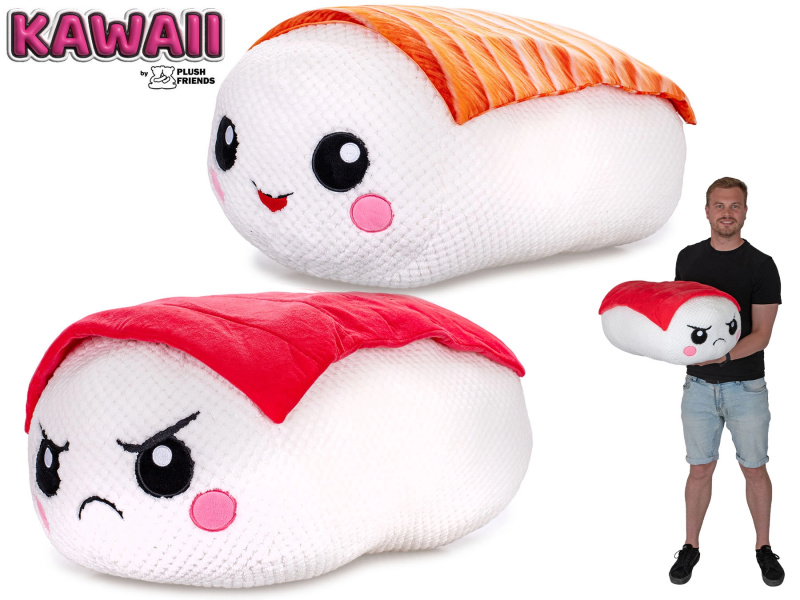 Plush Friends Kawaii plyšák sushi nigiri 60 cm - 1 kus