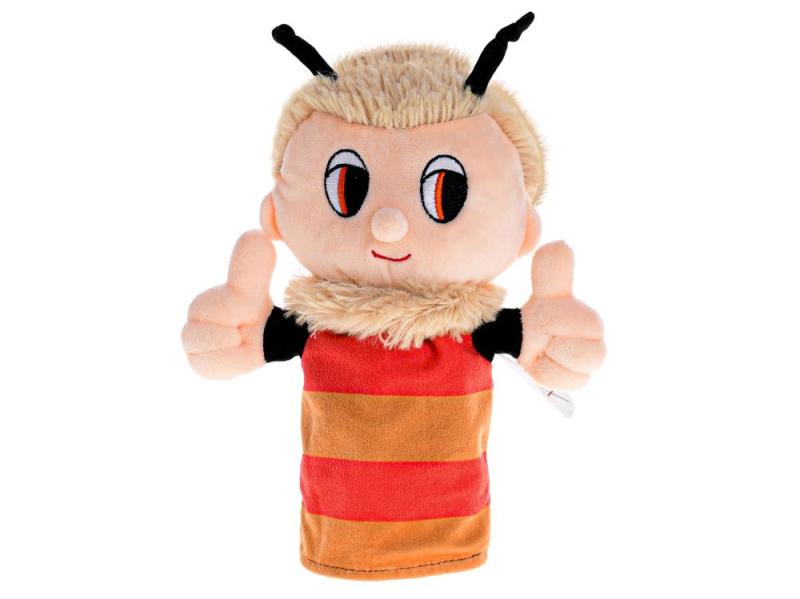 Mikro Trading Včelí medvídek - maňásek Čmelda