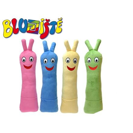 Mikro Bludišťák plyšový 50cm 4barvy 0m+