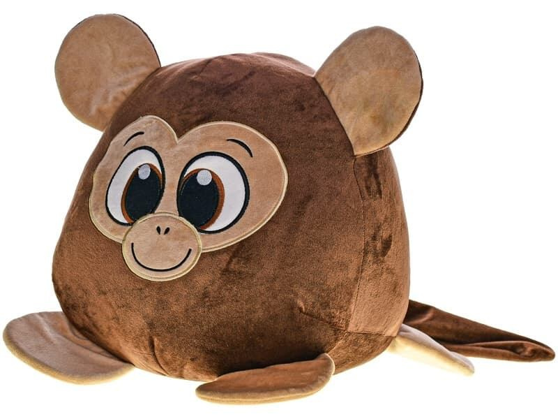 Opice plyšová kulatá 30cm