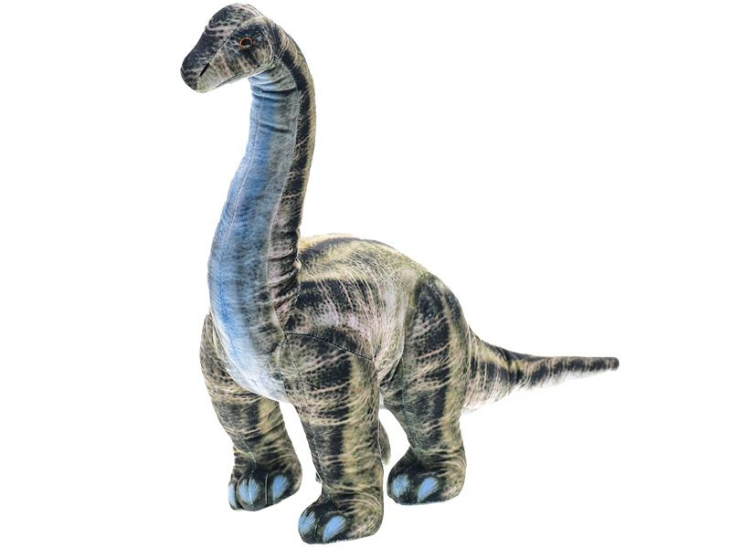 Plyšový brontosaurus 55 cm – stojící dinosaurus pro děti od narození