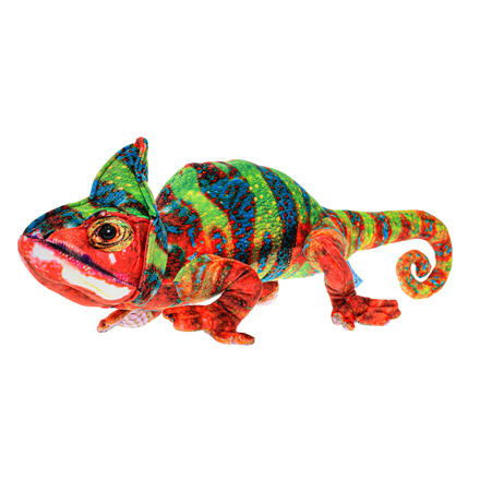 Chameleon plyšový 55cm stojící